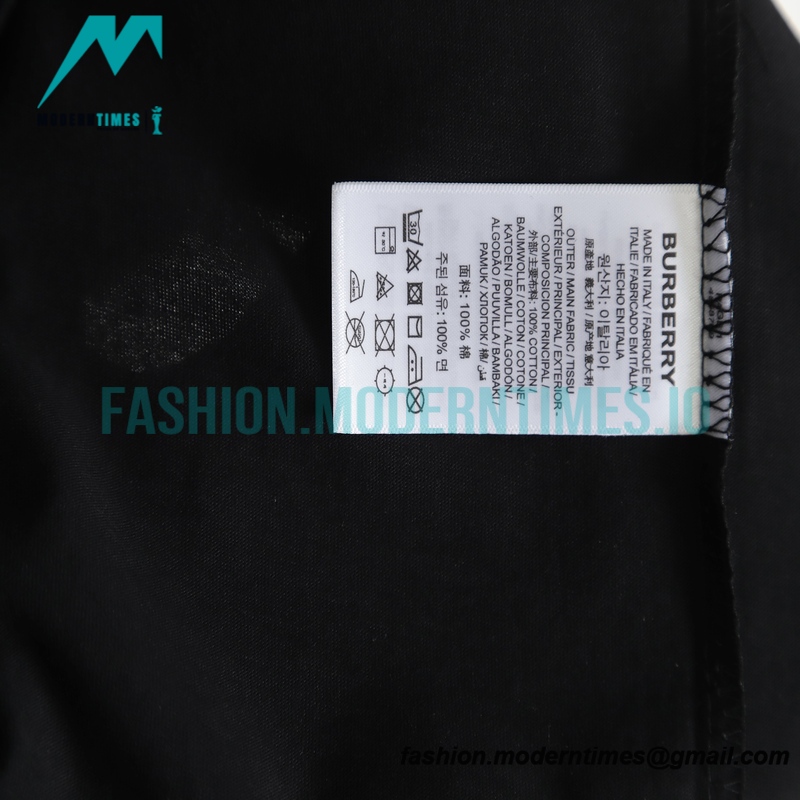 Burberry - 23SS Letter Printed Short-sleeved T-shirt Burberry - 23SS Letter Printed Short-sleeved T-shirt